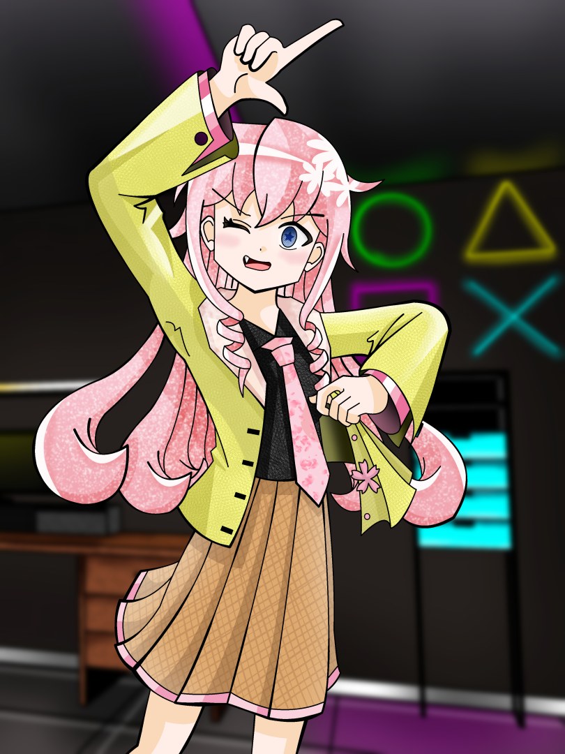 エイプリルの初期イラスト