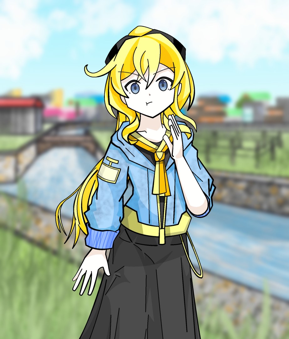 葉刈玲奈の初期イラスト